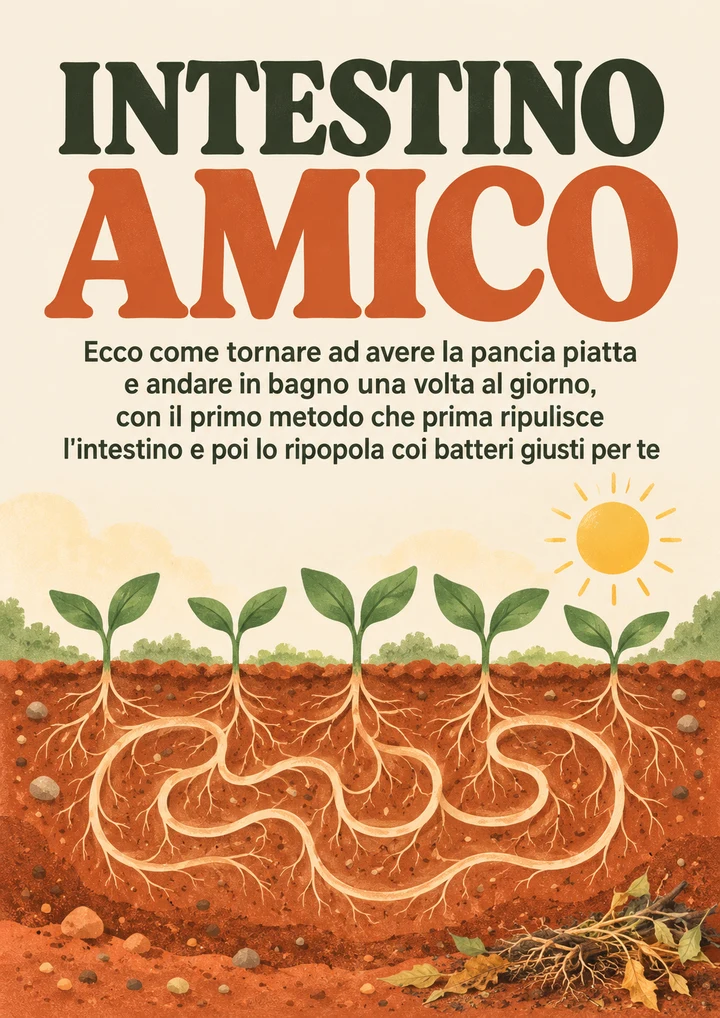 La copertina di Intestino Amico